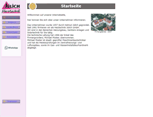 Tablet Screenshot of juelich-gmbh.de